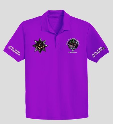 3rd Bn The Pompadours polo shirt